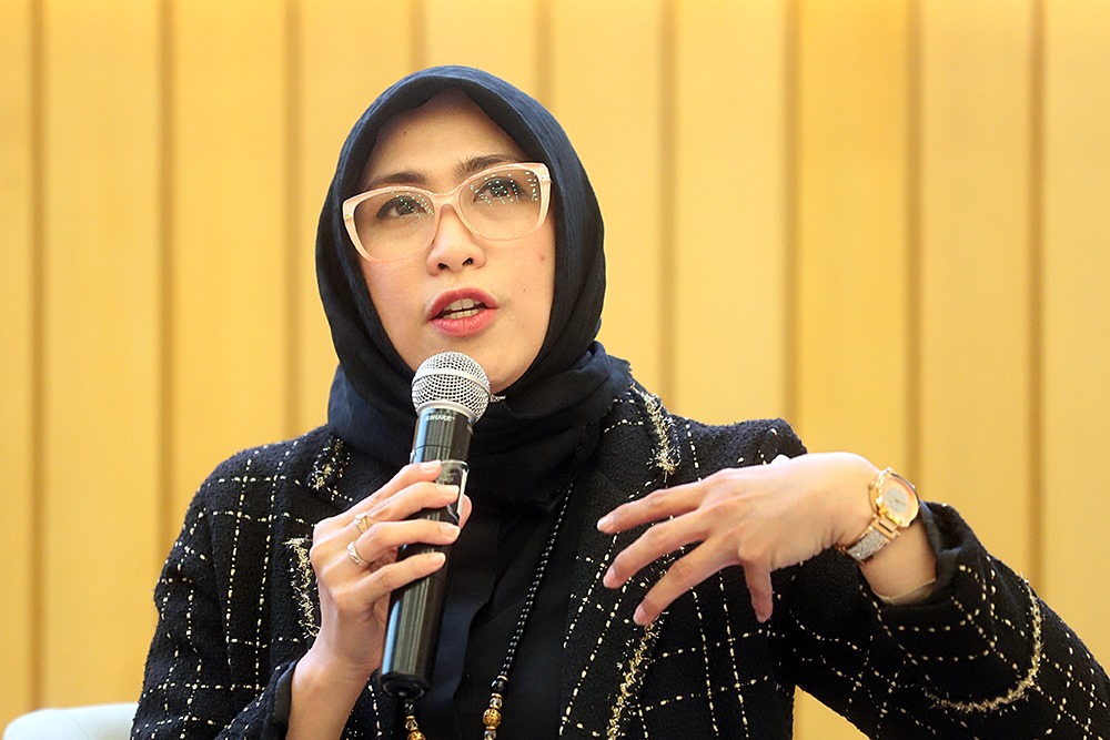 Psikiater PDSKJI dr. Zulvia Syarif ungkap faktor maraknya bullying pada remaja, cerdas tapi psikologisnya rapuh. (BeritaNasional/Elvis Sendouw)