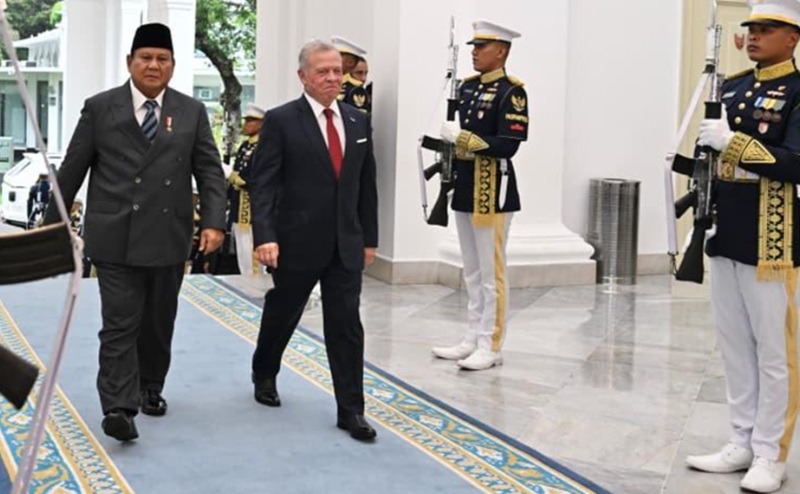 Raja Yordania kunjungi Indonesia (Foto/Youtube Sekretariat Presiden)