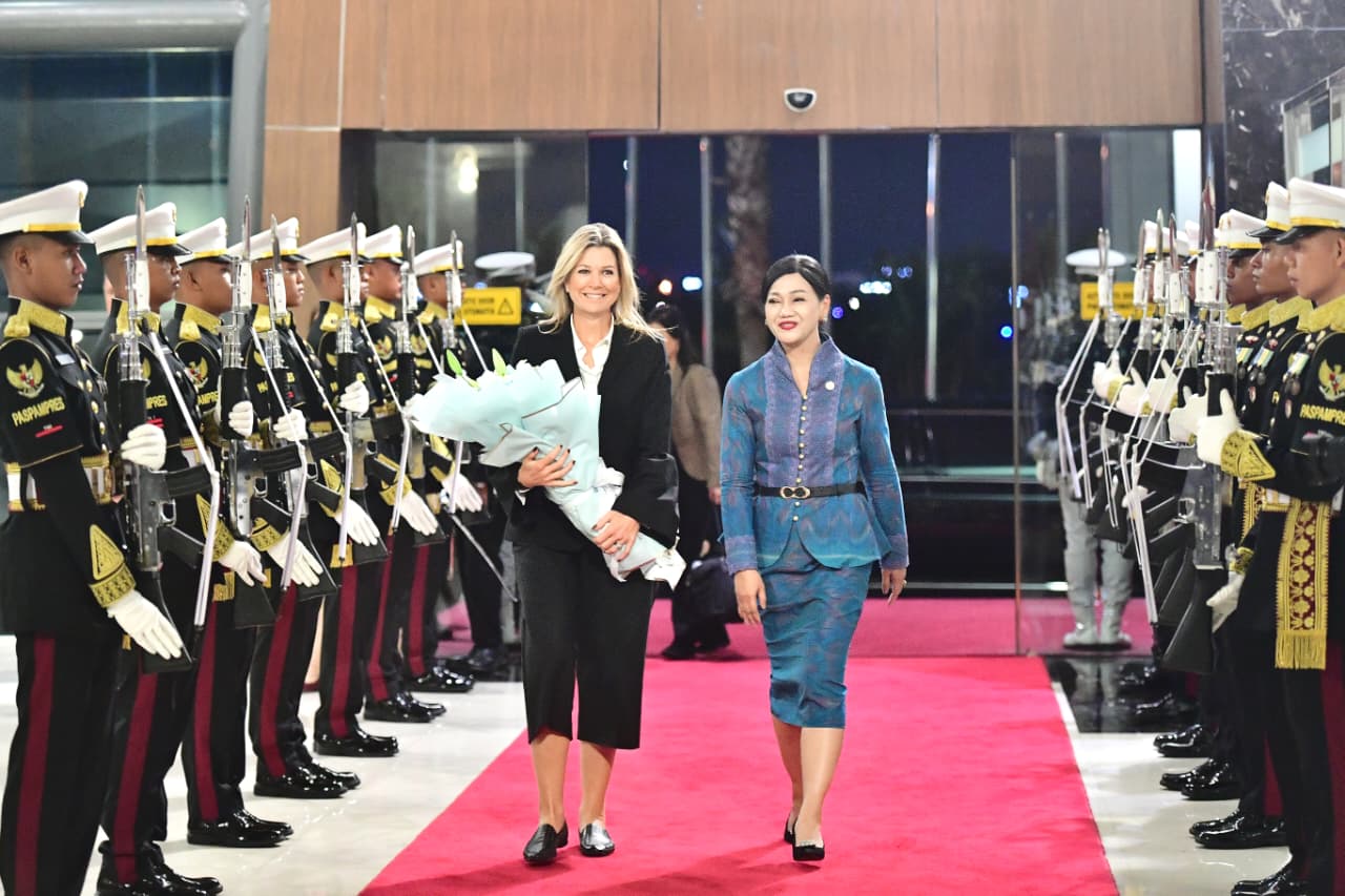 Ratu Máxima Tiba di Indonesia untuk Kunjungan Kerja sebagai Utusan Khusus PBB. (Foto/Biro Pers)