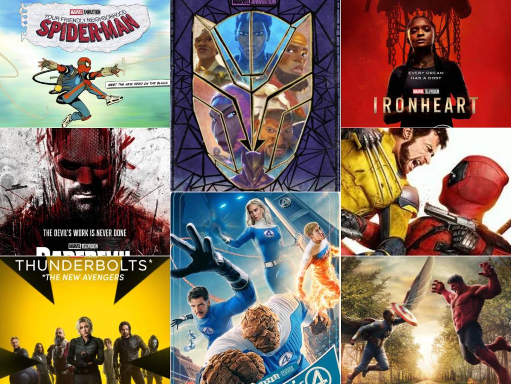Rekomendasi 10 film dan serial Marvel terbaru di Disney+ Hotstar. (Foto/Istimewa-Kolase)