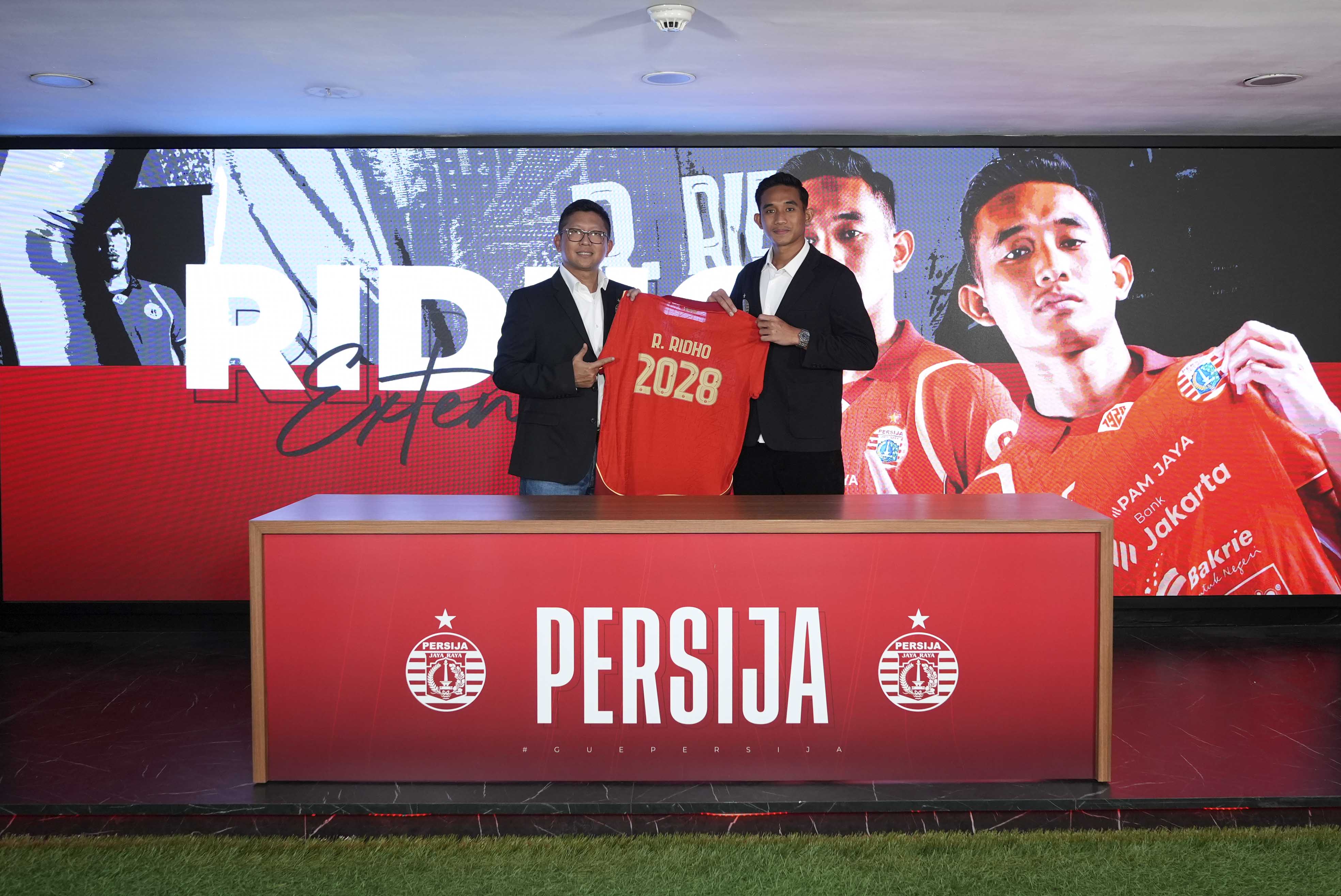 Rizky Ridho Resmi Bertahan di Persija sampai 2028. (Foto/persija.id)