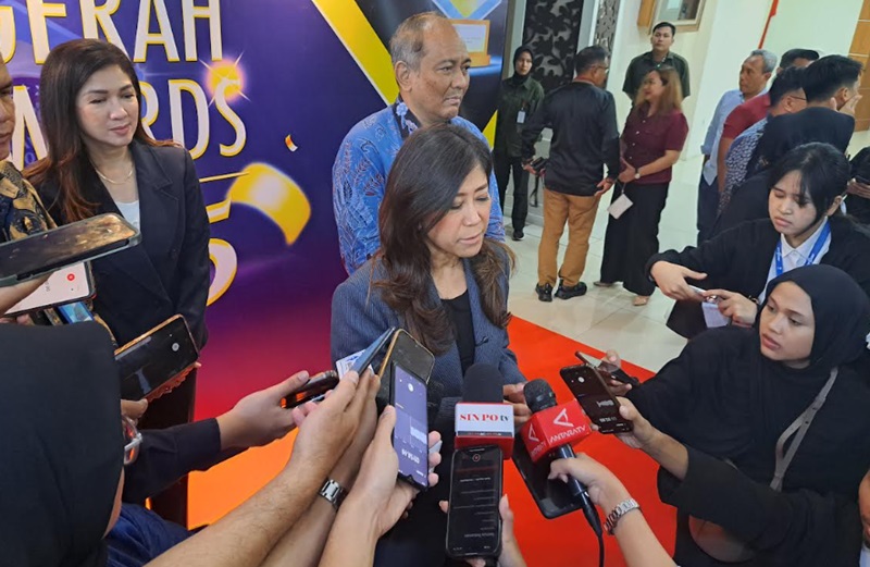 Menteri Komunikasi dan Digital Meutya Hafid (Beritanasional/Lydia)
