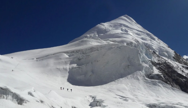 Salju longsor di Yalung Ri (Foto/All nepal hiking)