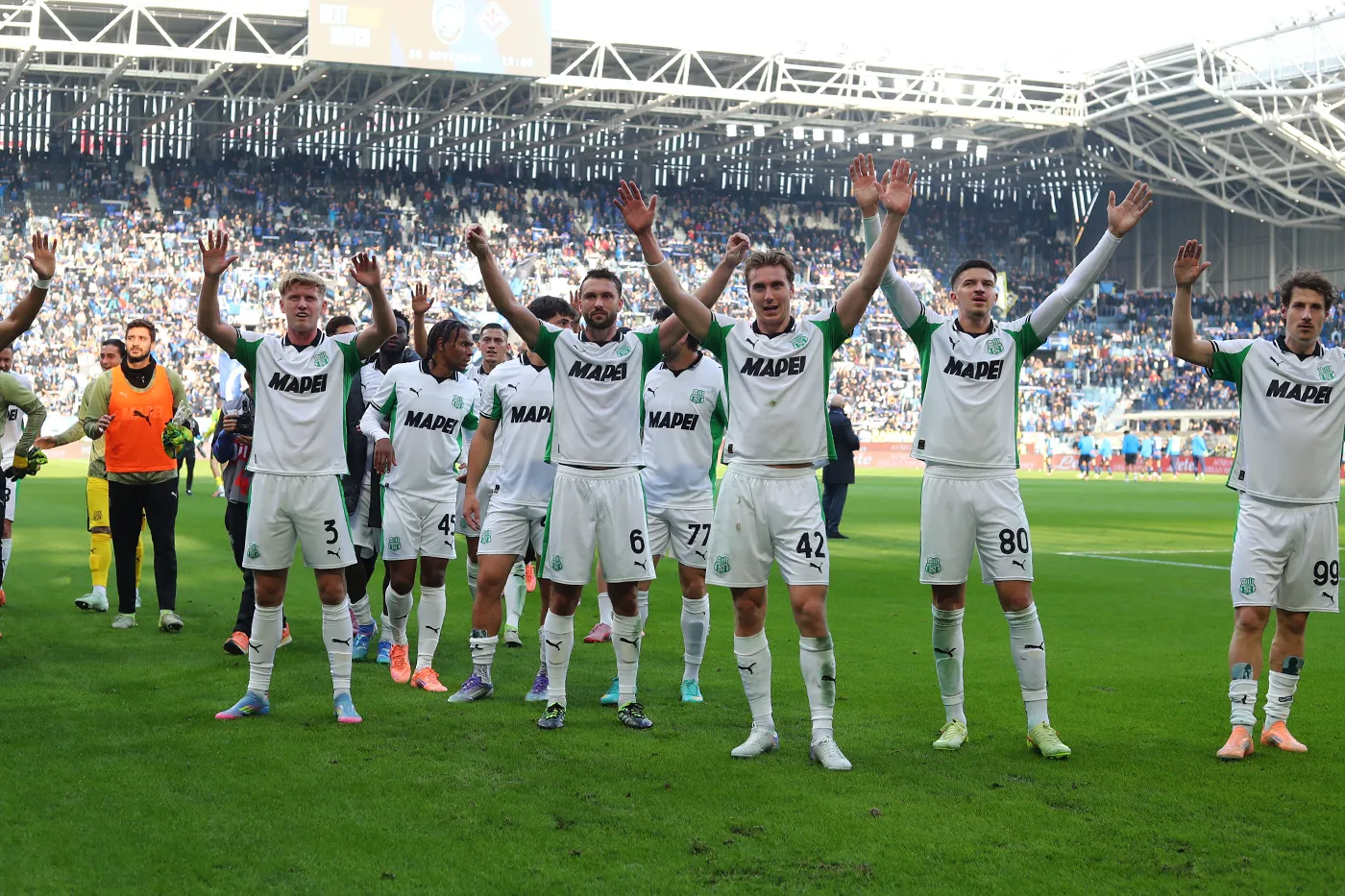 Sassuolo Bungkam Atalanta 3-0. (Foto/Sassuolo)