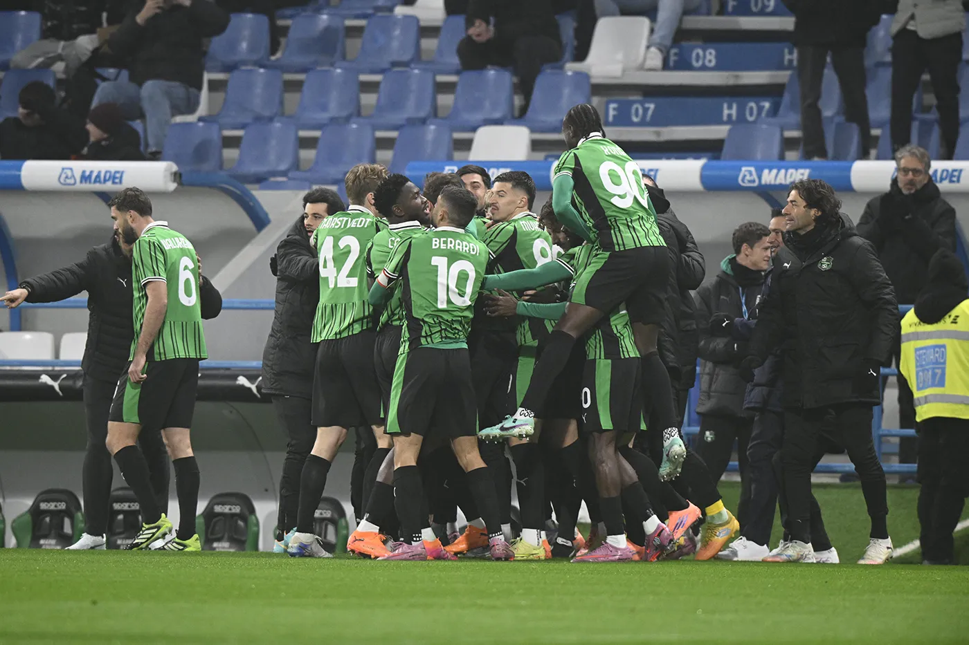 Sassuolo Ditahan Pisa 2-2. (Foto/Sassuolo)