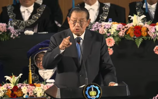 SBY ingatkan potensi perang dunia III, ini tanda-tandanya. (Foto/YouTube ITS)