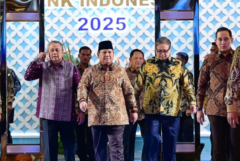 Presiden Prabowo hadiri PTBI 2025 (Foto/PBMI)