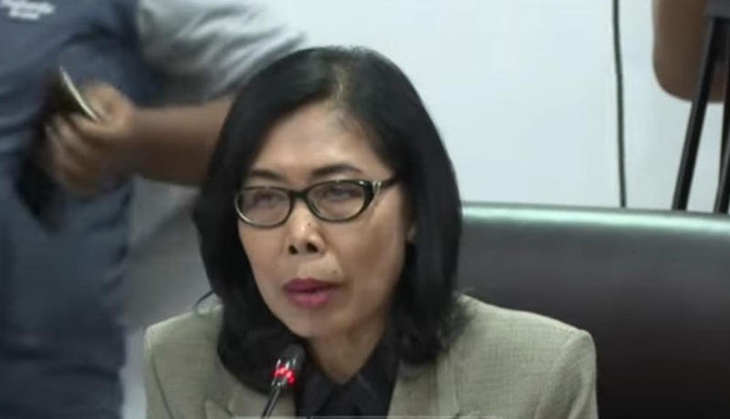 Deputi Persidangan Setjen DPR RI Suprihartini (Foto/TV Parlemen)
