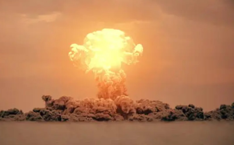 Ilustrasi uji coba senjata nuklir (Foto/Pixabay)
