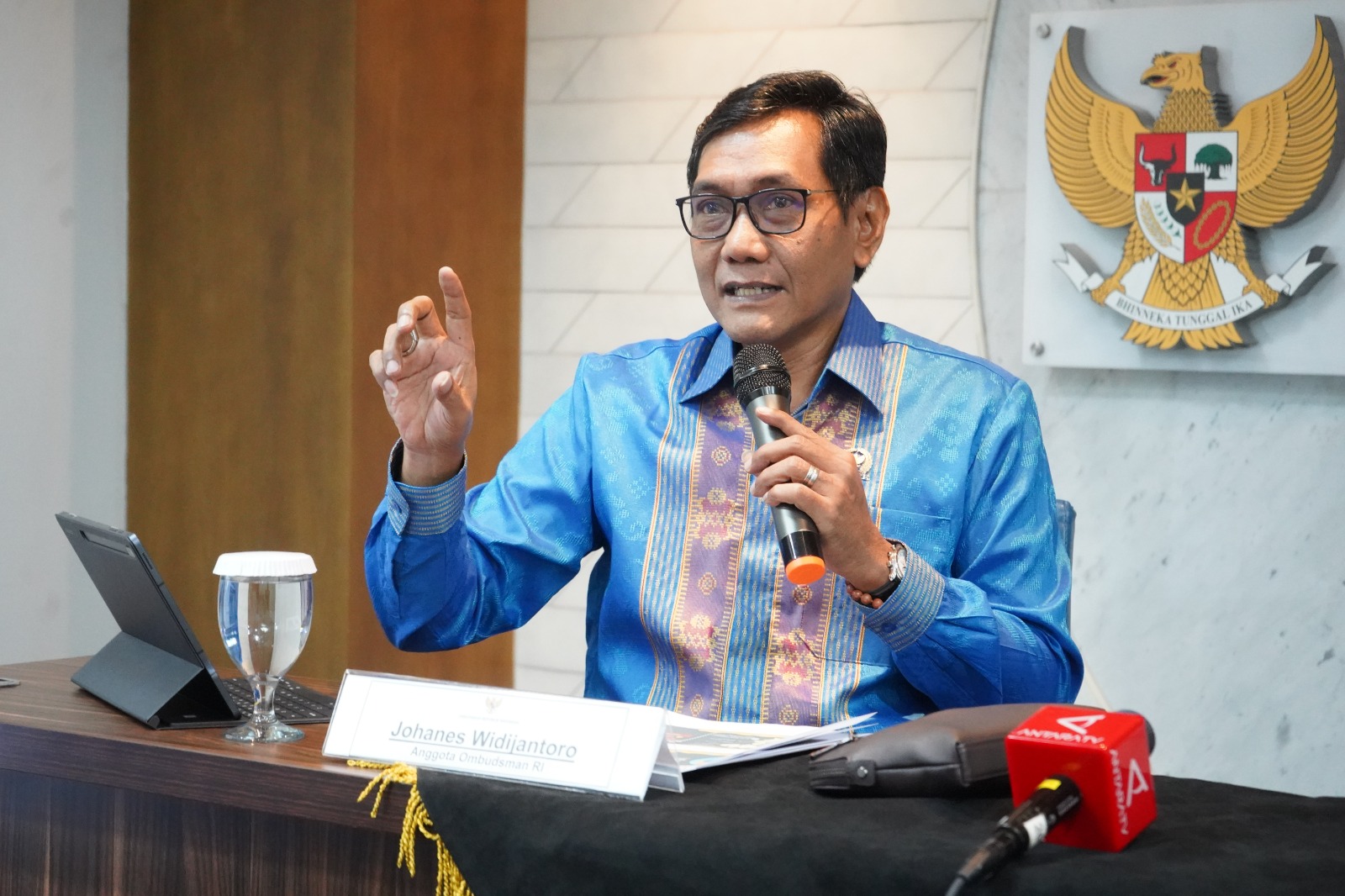 |Anggota Ombudsman RI Johanes Widijantoro. (BeritaNasional/dok Ombudsman))