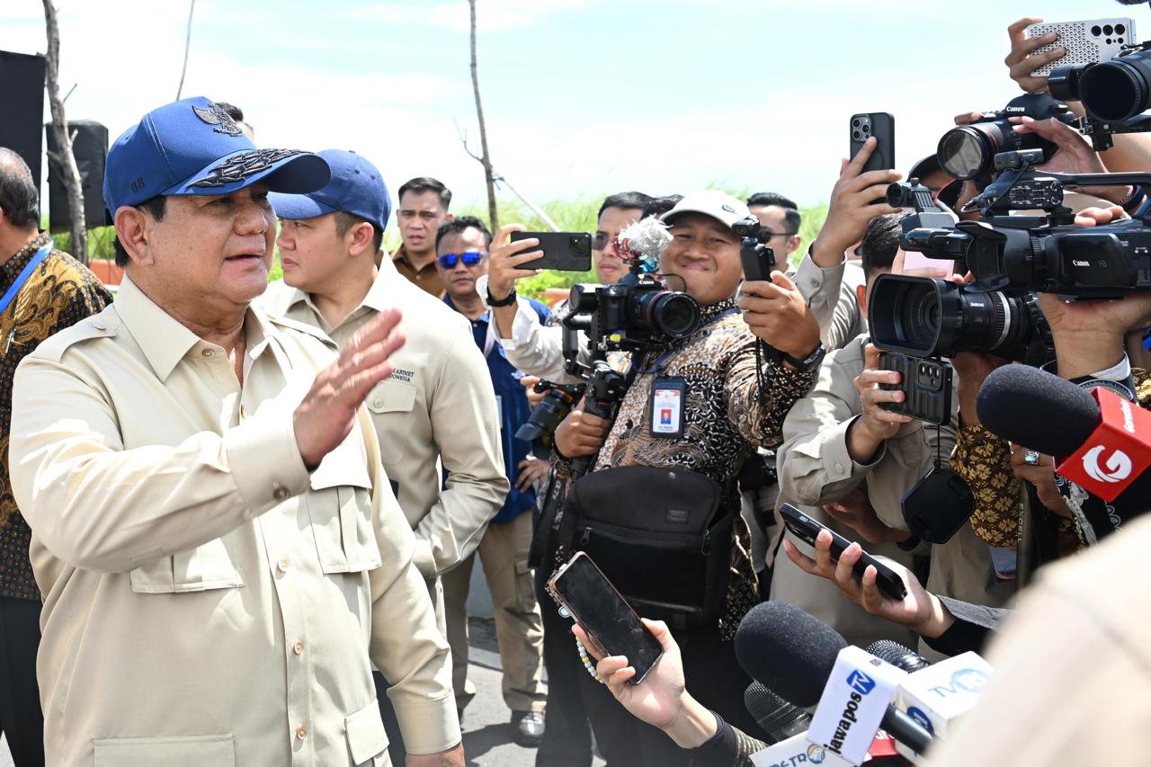 Tegas! Prabowo instruksikan kepala daerah tak lagi kerahkan pelajar tuk sambut dirinya. (Foto/BPMI Setpres)