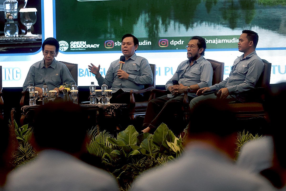 Tegaskan bukan oposisi, Sultan Najamudin: DPD siap dukung program Prabowo. (BeritaNasional/Elvis Sendouw)