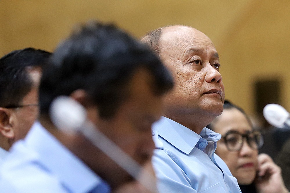 Kepala BGN Dadan Hindayana saat di Gedung Parlemen Senayan, Jakarta.. (BeritaNasional/Elvis Sendouw)