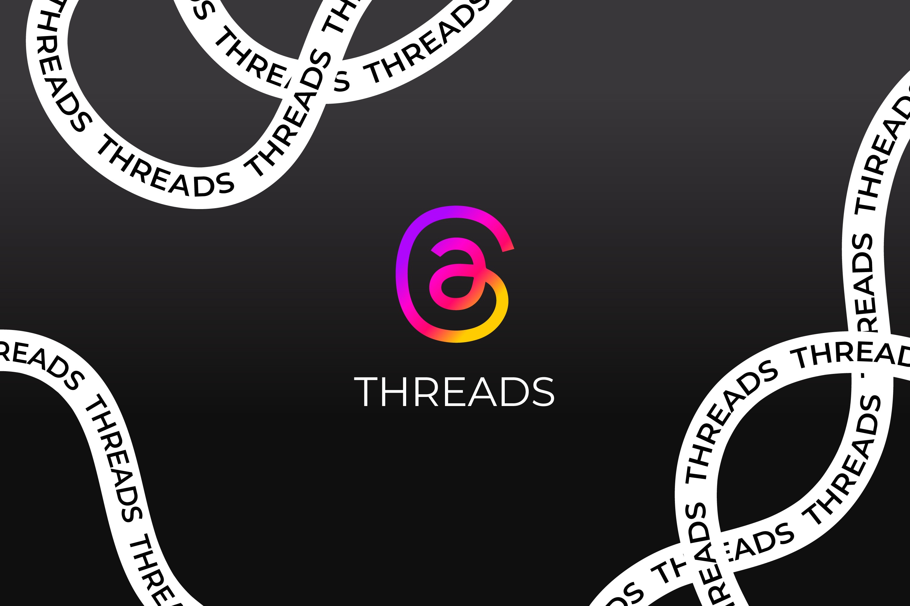 Ilustrasi logo Threads. (Foto/Freepik)