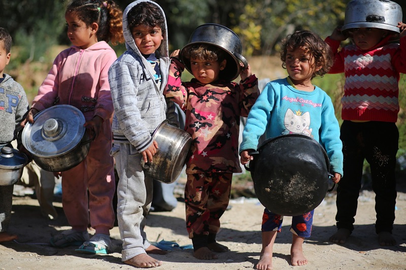 Anak-anak Gaza membutuhkan bantuan pangan (Foto/Pixabay)