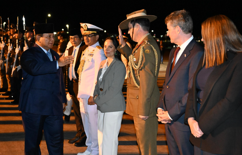 Presiden Prabowo Subianto  menuntaskan kunjungan kenegaraannya di Australia. (BeritaNasional/Cahyo - Biro Pers Sekretariat Presiden)