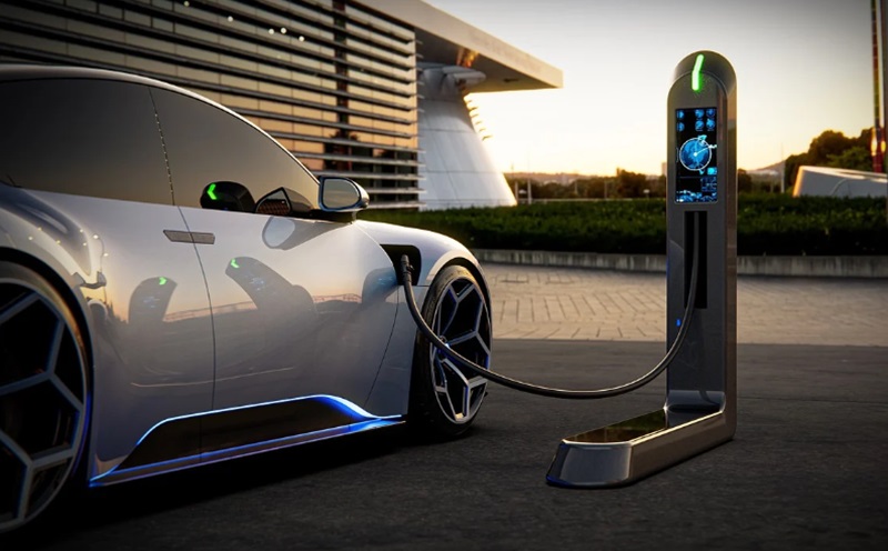 Ilustrasi mobil listrik (Foto/Pixabay)