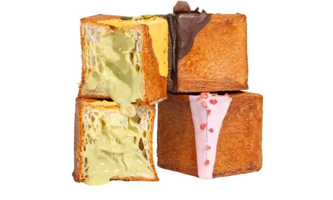 Croissant Cube, Pastry Kotak yang Viral. (Foto/authentiquefrenchbread.com)