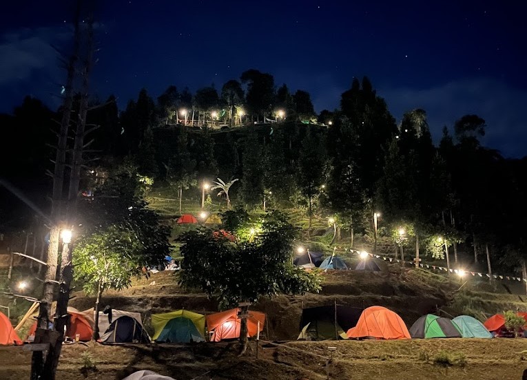 Bukit Cirimpak Camping Ground. (Foto/Istimewa)