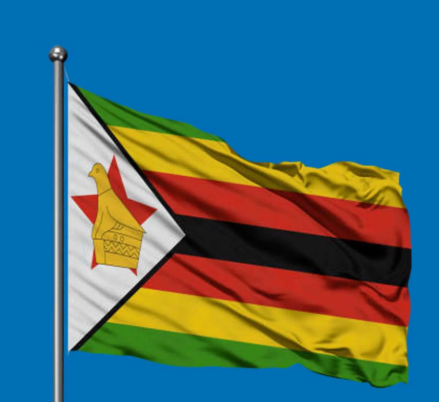 Ilustrasi bendera Zimbabwe . (Foto/doc. Freepik)