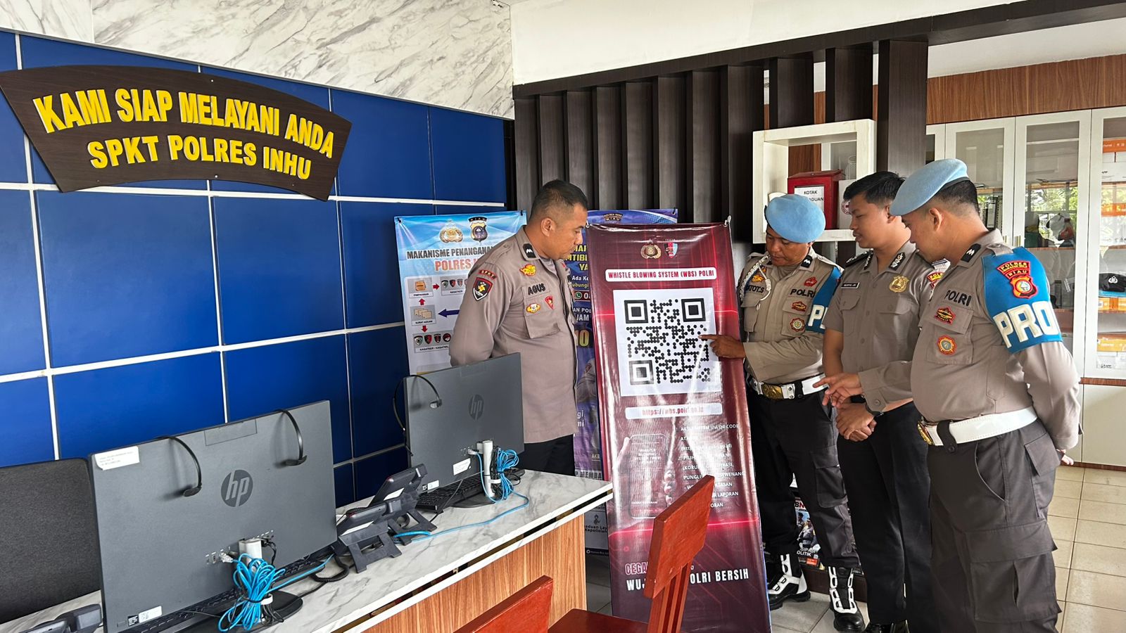 65 Aduan Masuk, Polda Riau Optimalkan Layanan Pengaduan Digital QR. (Foto/Polda Riau)