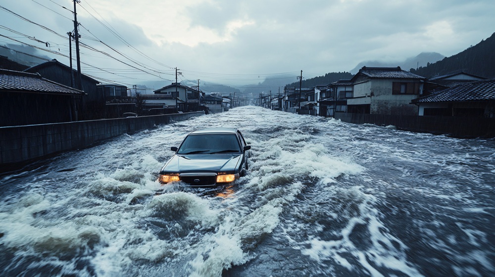 Ilustrasi banjir. (Foto/freepik)