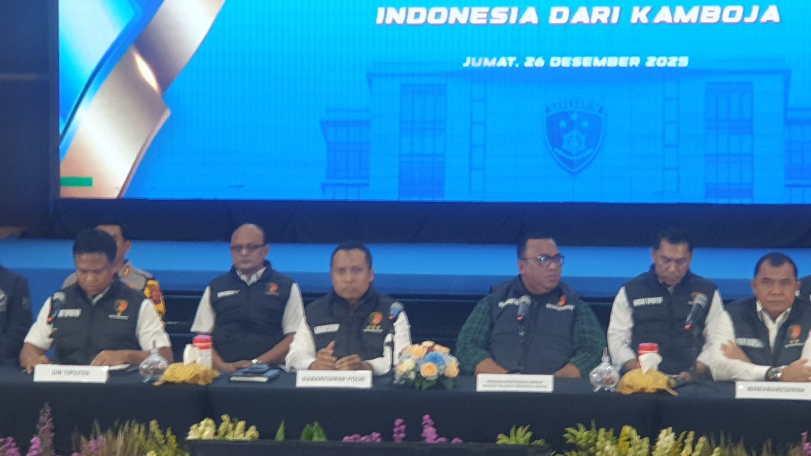 Bareskrim Polri Evakuasi 9 WNI Korban TPPO dari Kamboja. (BeritaNasional/Bachtiar)