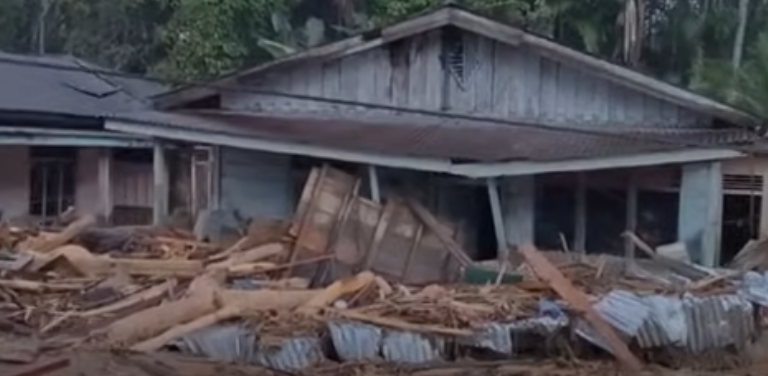Bencana banjir Sumatera (BeritaNasional/tangkapan layar)