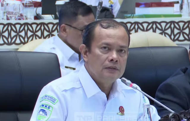 Kepala BMKG Teuku Faisal Fathani. (Foto/YouTube TV Parlemen)