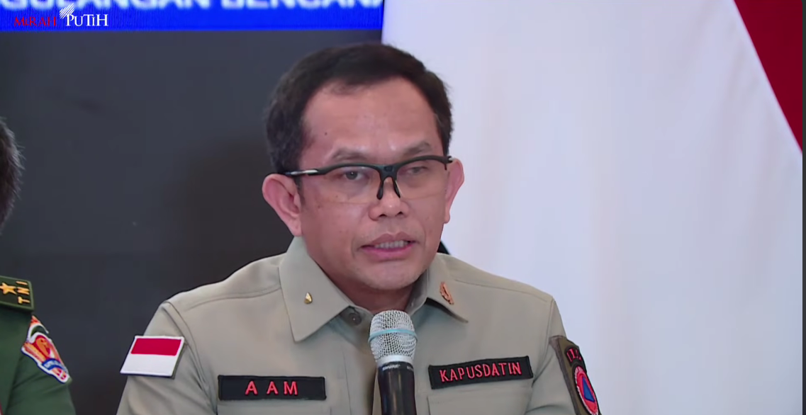 Data korban bencana Sumatera 2 Januari 2026, pencarian 165 korban hilang masih dilakukan. (Foto/YouTube Setpres)