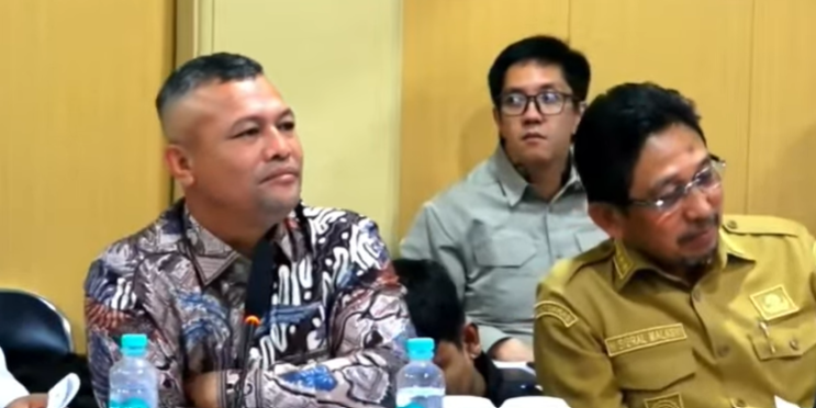 Bupati Aceh Utara Ismail A Jalil sampaikan situasi terkini pascabencana. (BeritaNasional/tangkapan layar)