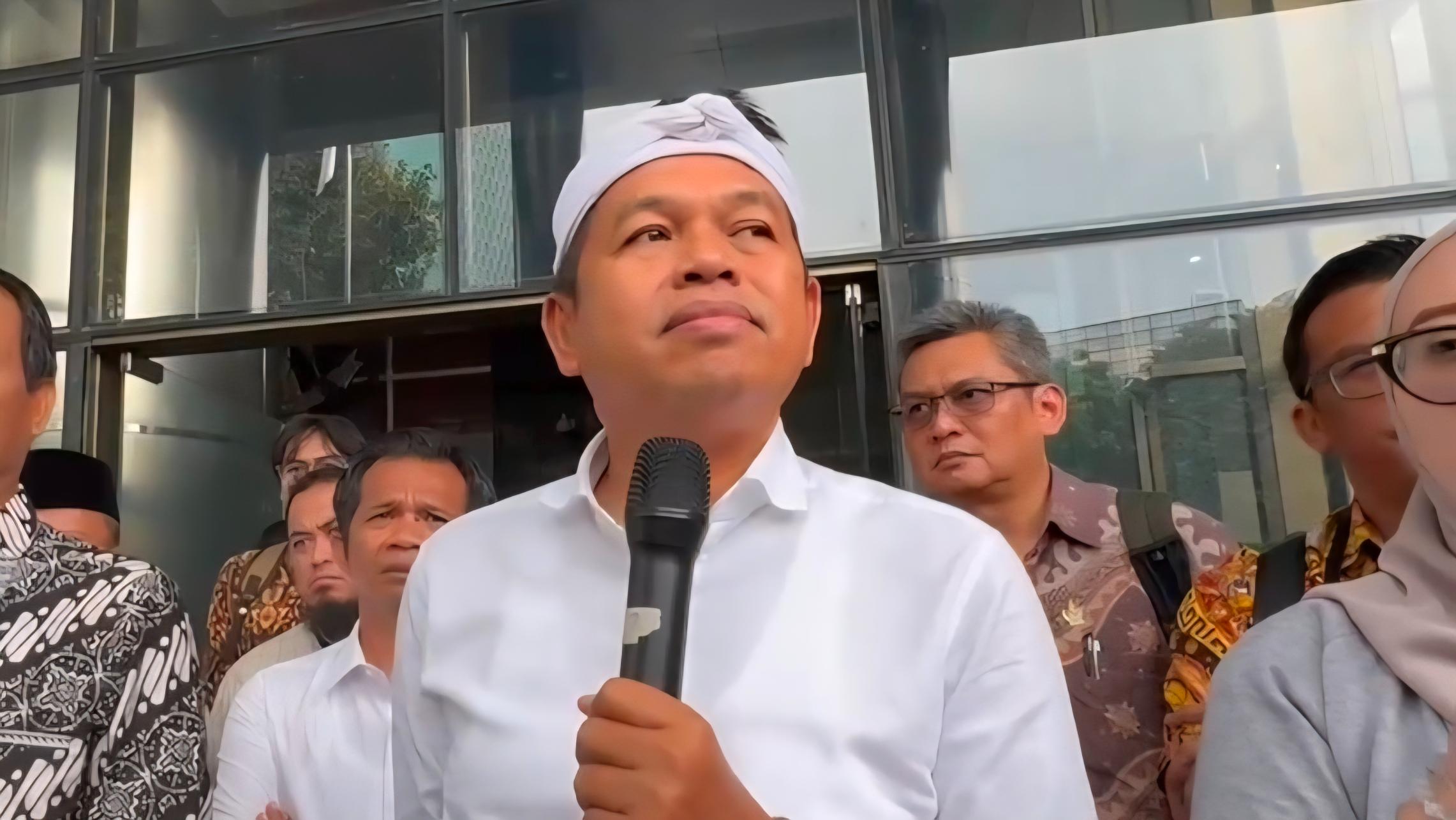 Gubernur Jawa Barat Dedi Mulyadi. (BeritaNasional/Panji)