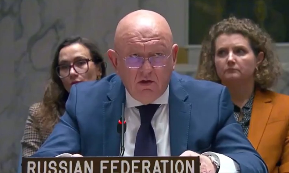 Di sidang darurat DK PBB, Rusia tegaskan blokade AS terhadap Venezuela ilegal. (BeritaNasional/X Jackson Hinkle)