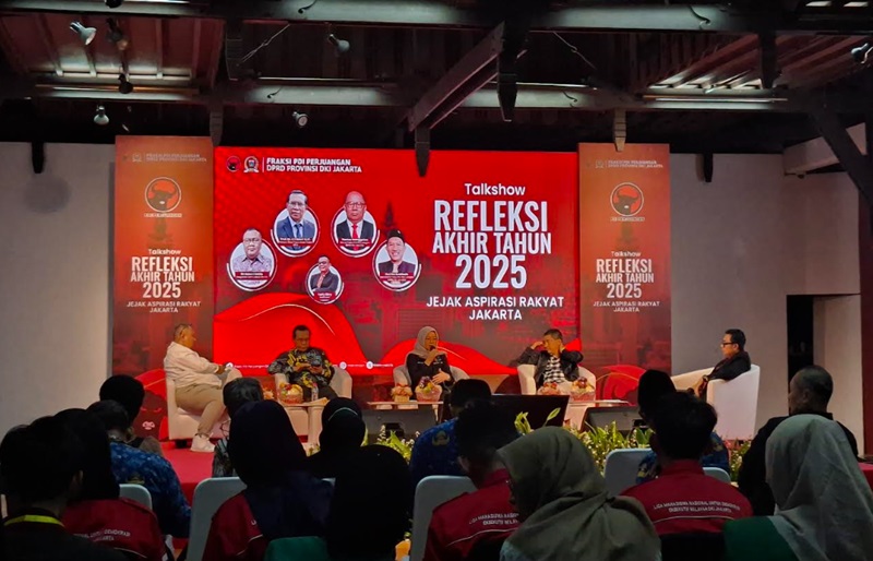 Talkshow Refleksi Akhir Tahun 2025  (Beritanasional/Lydia)