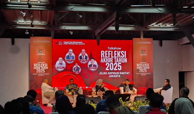 Talkshow Refleksi Akhir Tahun 2025  (Beritanasional/Lydia)