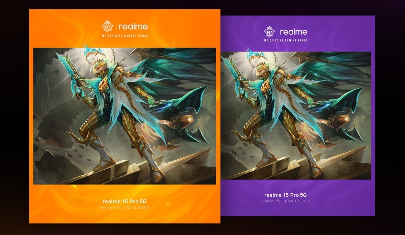 Watermark Eksklusif M7 realme 15 Pro 5G. (Foto/doc. realme)