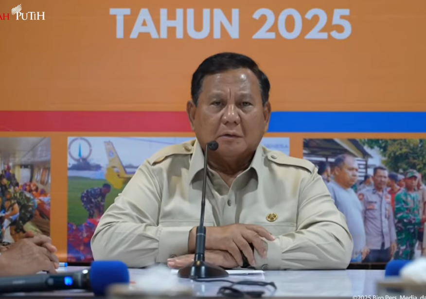 Presiden Prabowo Subianto pimpin rapat bersama kabinet bahas penangan dampak bencana di Sumatera. (BeritaNasional/Setpres)