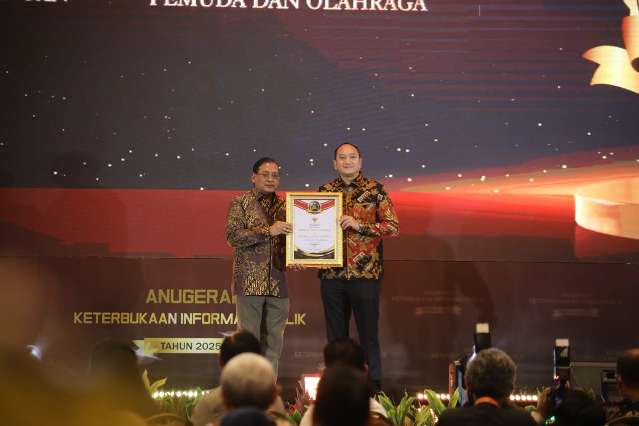 Gerindra Raih Penghargaan KIP sebagai Partai Informatif 2025. (Foto/istimewa)
