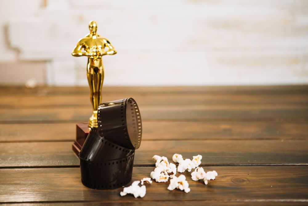 Ilustrasi piala Oscar. (Foto/Freepik)
