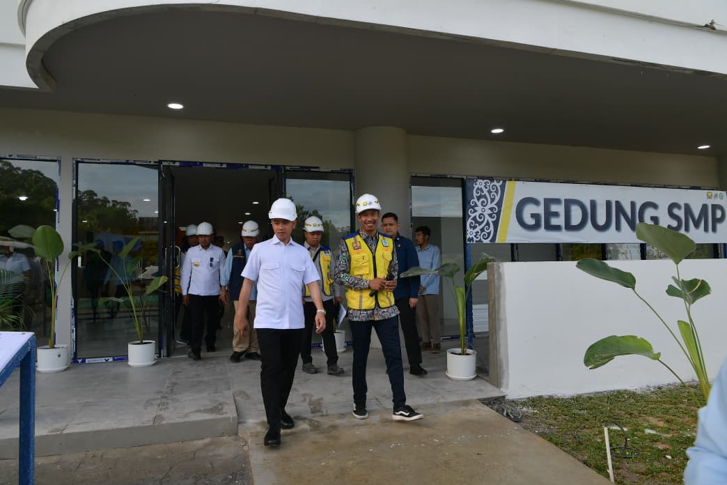 Gibran Pastikan Fasilitas Pendidikan di IKN Siap Dukung Indonesia Emas. (Foto/Setwapres)