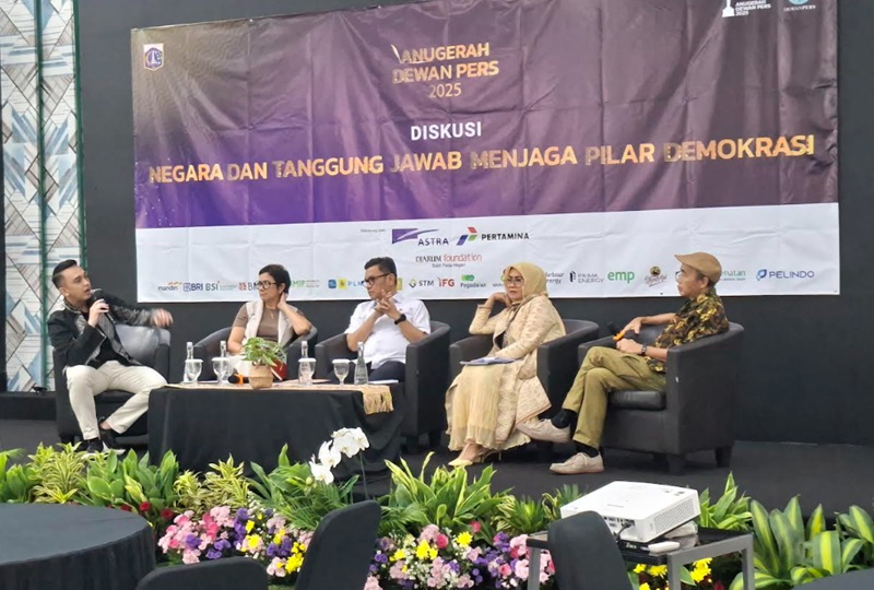 Diskusi Publik bertema Negara dan Tanggung Jawab Menjadi Pilar Demokrasi (Beritanasional/Lydia)