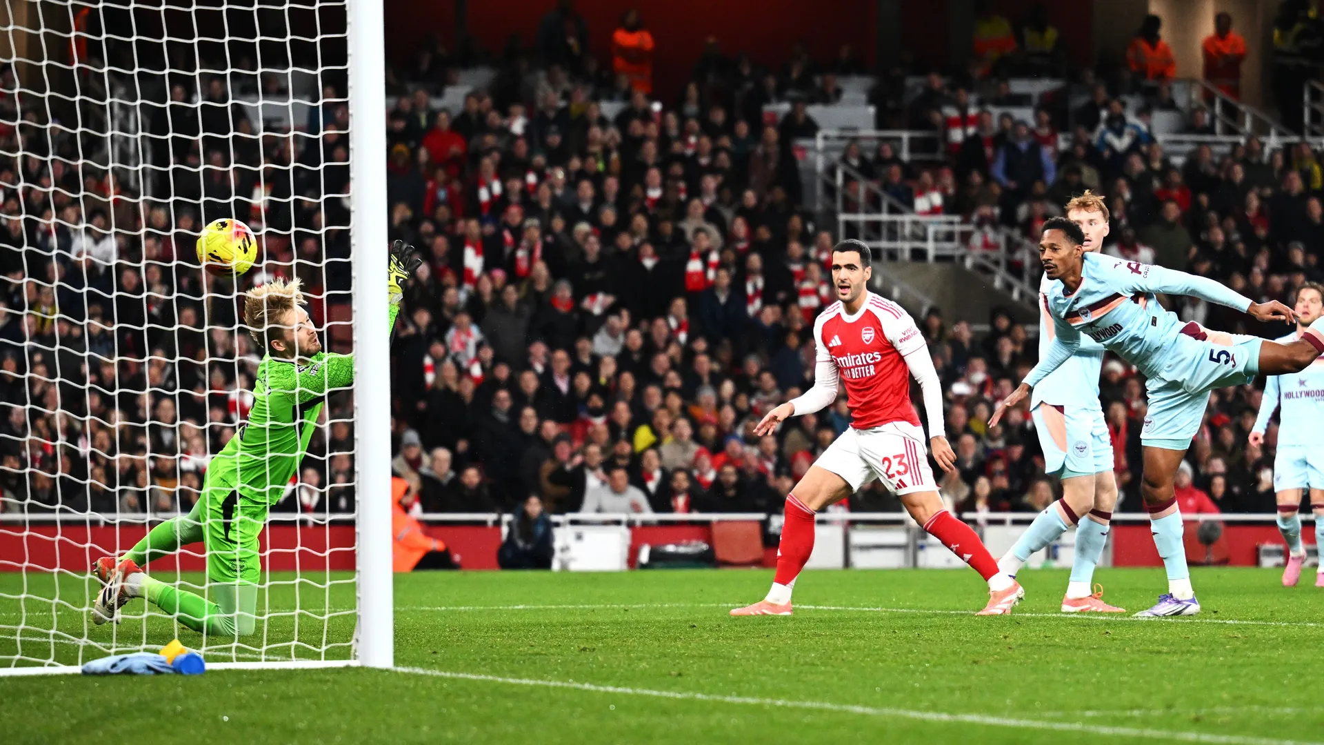 Arsenal vs Brentford di Liga Inggri. (Foto/premier league)