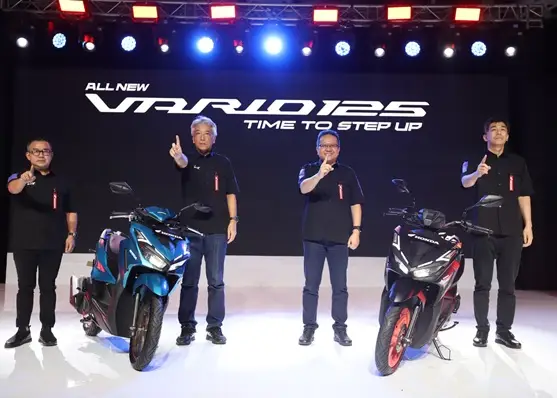 Honda Luncurkan Vario 125 Generasi Baru, Tampil Lebih Keren dan Fungsional. (Foto/Honda)