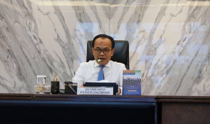 Sekretaris Kementerian Koordinator Bidang Perekonomian Susiwijono Moegiarso. (Foto/Dok Kemenko Perekonomian)