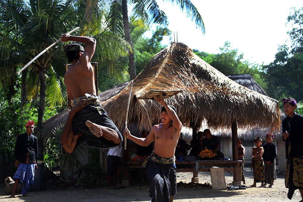 Inilah keunikan Desa Wisata Suku Sasak Ende di Lombok Tengah, Nusa Tenggara Barat. (BeritaNasional/Elvis Sendouw)