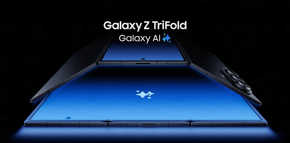 Smartphone Lipat Tiga Samsung Galaxy Z TriFold. (Foto/Samsung)