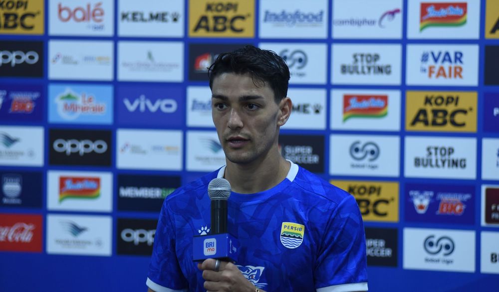 Bek Persib Bandung, Federico Barba. (Foto/Persib)