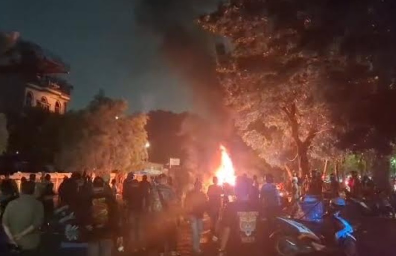 Kalibata Jaksel sempat mencekam (Beritanasional/Bachtiar)