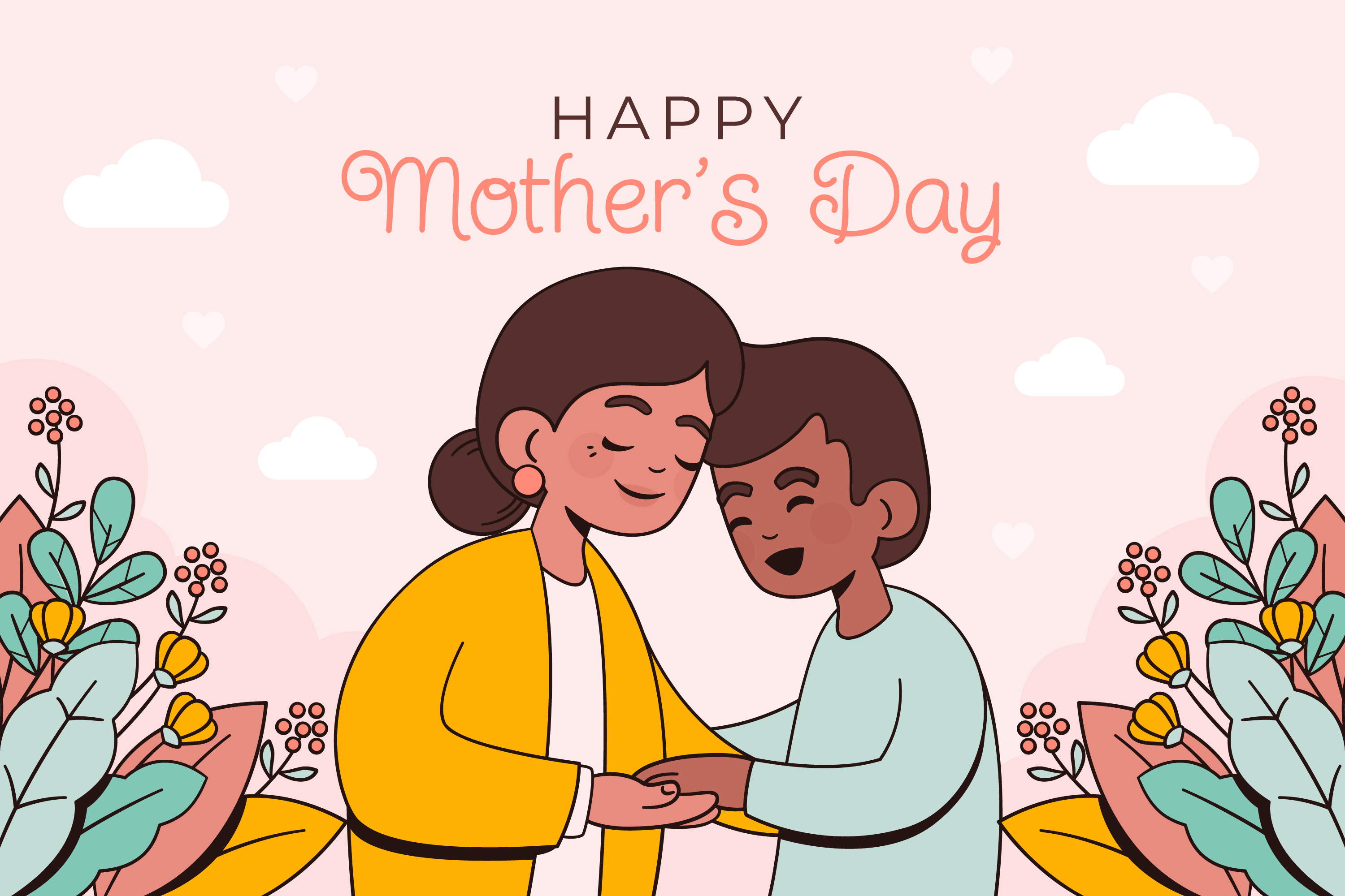 Ilustrasi Hari Ibu 2025. (Foto/Freepik)