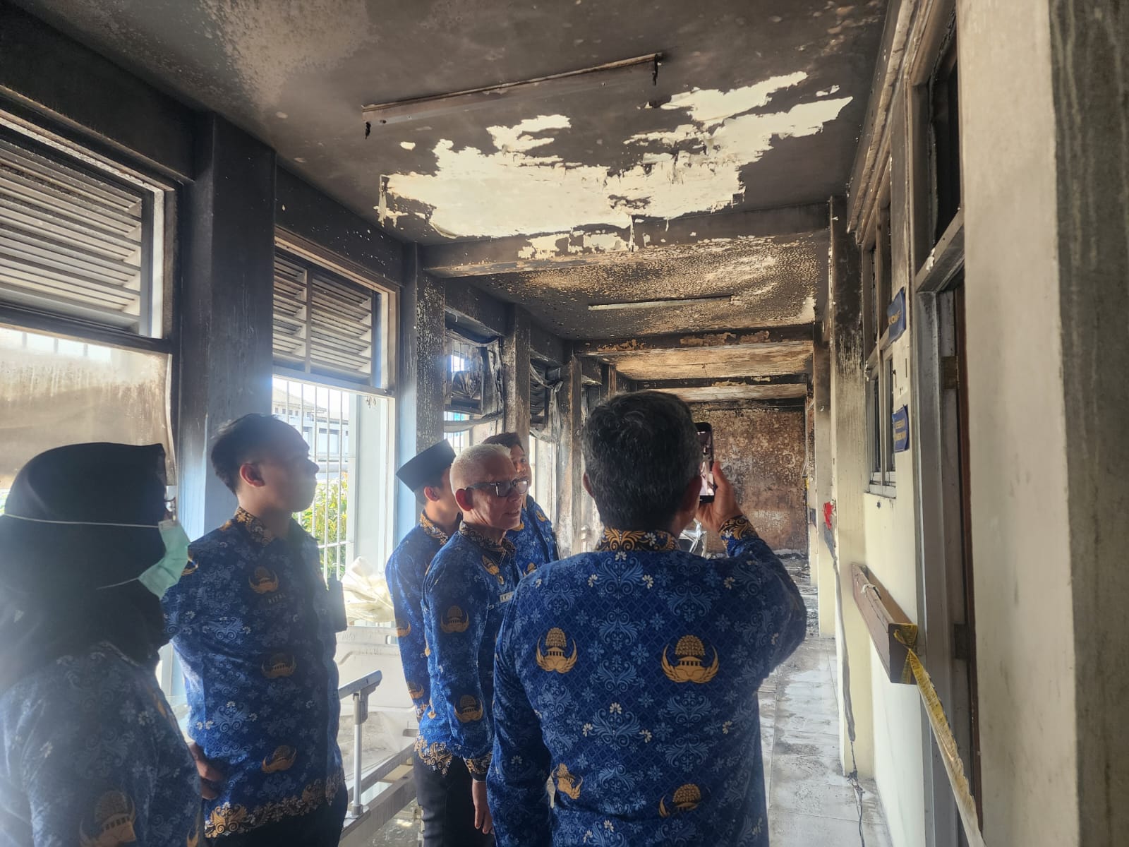 Kebakaran di RSP Cipinang Terkendali, Layanan Rumah Sakit Tetap Berjalan. (Foto/istimewa)